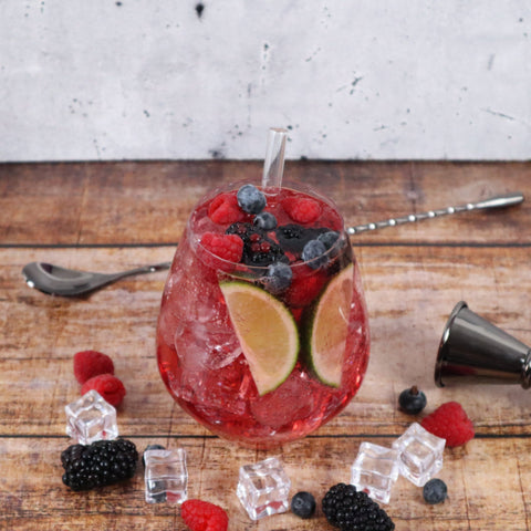 Waldbeer Caipirinha