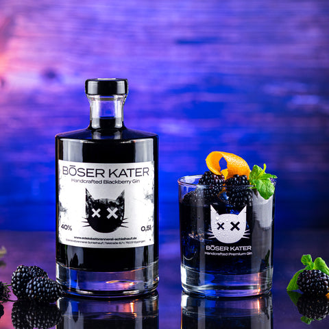 Böser Kater Blackberry Gin 40% Vol. 0,5 FL