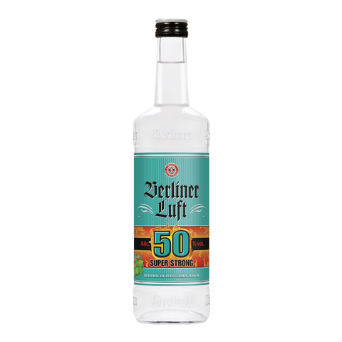 Berliner Luft Super Strong Pfefferminzlikör 50% Vol. 0,7 FL