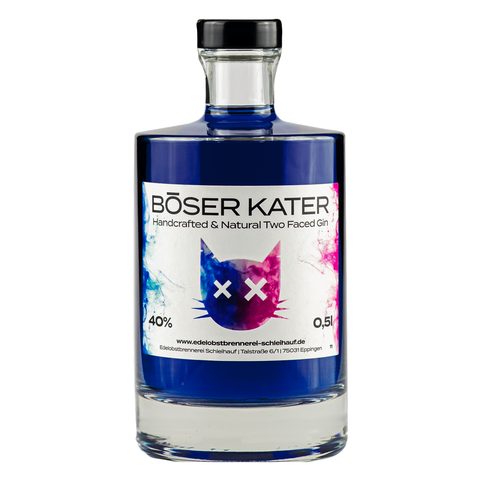 Böser Kater handcrafted TWO FACED 40% Vol. 0,5 FL