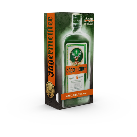 Jägermeister Automat 35% Vol. 60/0.02 FL