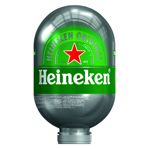 Heineken Premium Lager Fass Blade 5 % Vol. 8L MW