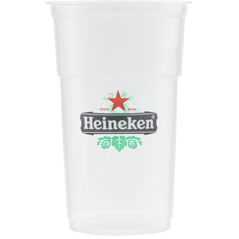 Heineken Plastik Becher 0,50L 50 Stück