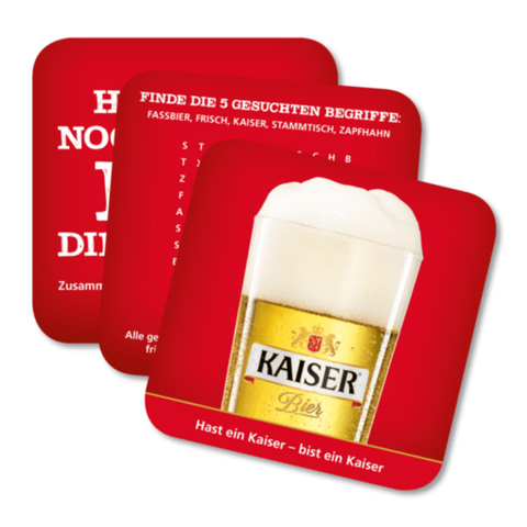 Kaiser Bierdeckel 100 Stk.
