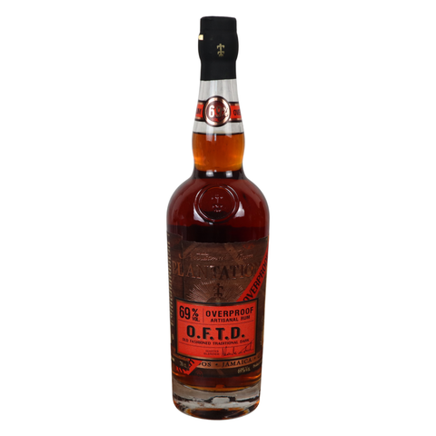 Plantation Overproof Rum Guyana, Jamaica & Barbados 69% vol. 0,7FL