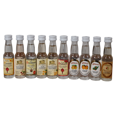 Prinz Genusspaket Alles Schnaps 38,5% vol. 10 x 0,02l