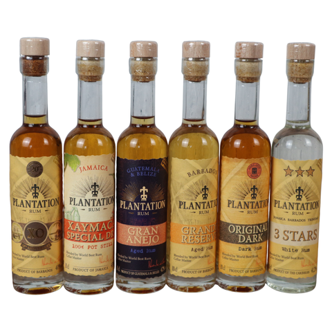Plantation Experience Box Rum Set 6 x 0,10L