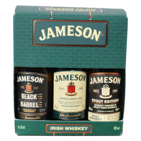 Jameson Irish Whiskey 3er Tasting Set 40% Vol. 0,15l