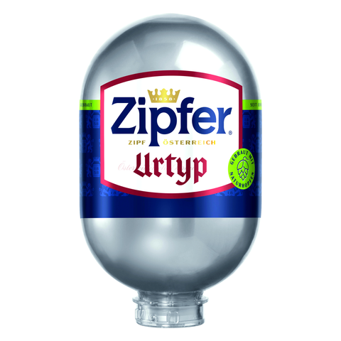 Zipfer Urtyp 5,4% Vol. 8L Blade Fass