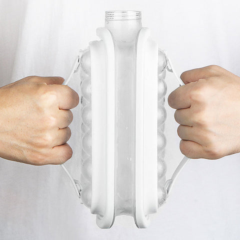 Eiswürfelflasche für 17 Eiswürfelkugeln