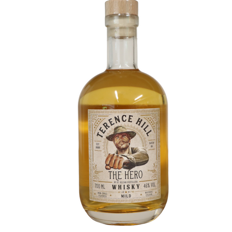Terence Hill The Hero Whisky Mild 46% Vol. 0,7 FL