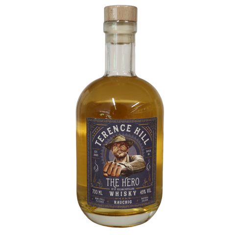 Terence Hill The Hero Whisky Rauchig 49% Vol. 0,7 FL